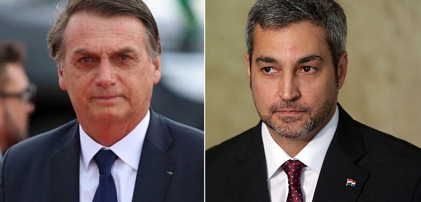 bolsonaro e abdo benitez