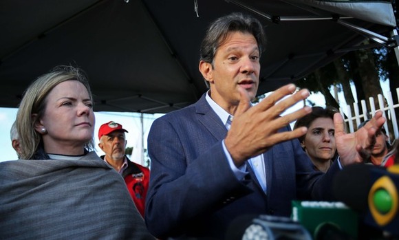 gleisi e haddad