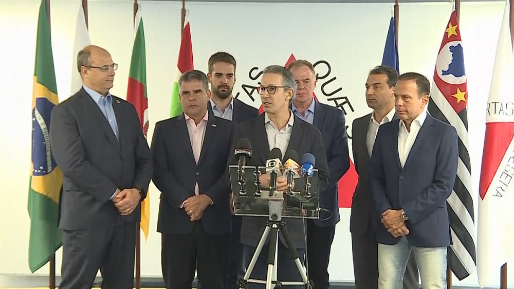bolsonaro com governadores