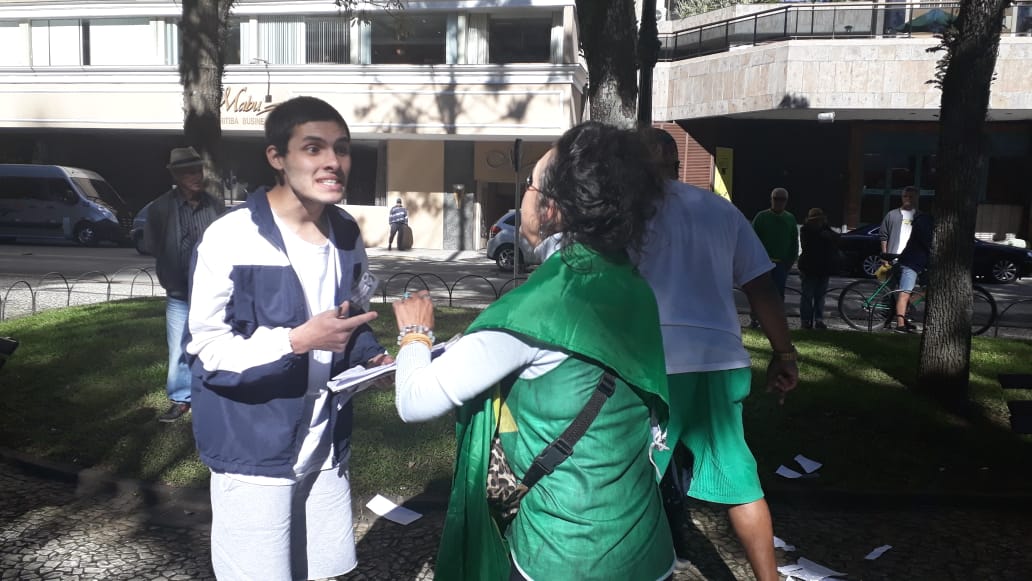manifesante pro bolsonaro