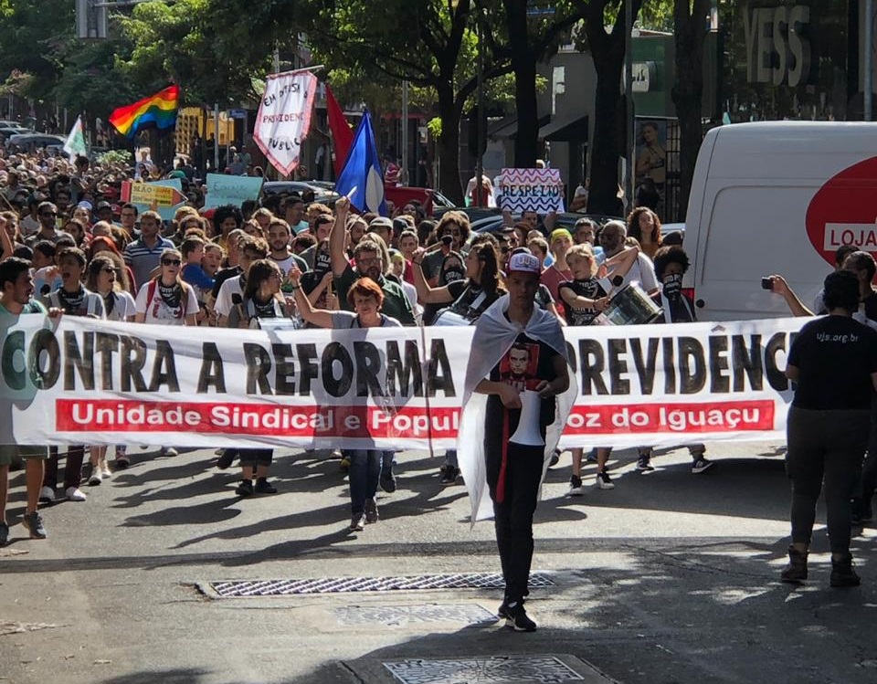 marcha contra previdencia