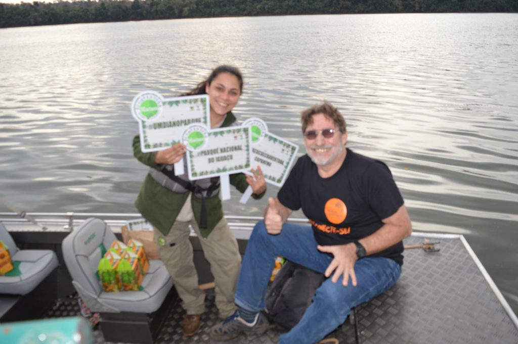 Um dia no Parque: Macuco Ecoaventura levou estudantes de Capanema a uma expedição no PNI. Veja fotos! 2 IVAN LAYANNA E PLACAS 2