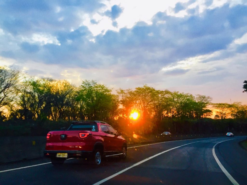 Entardecer na BR-277 2 imagem do dia1 1