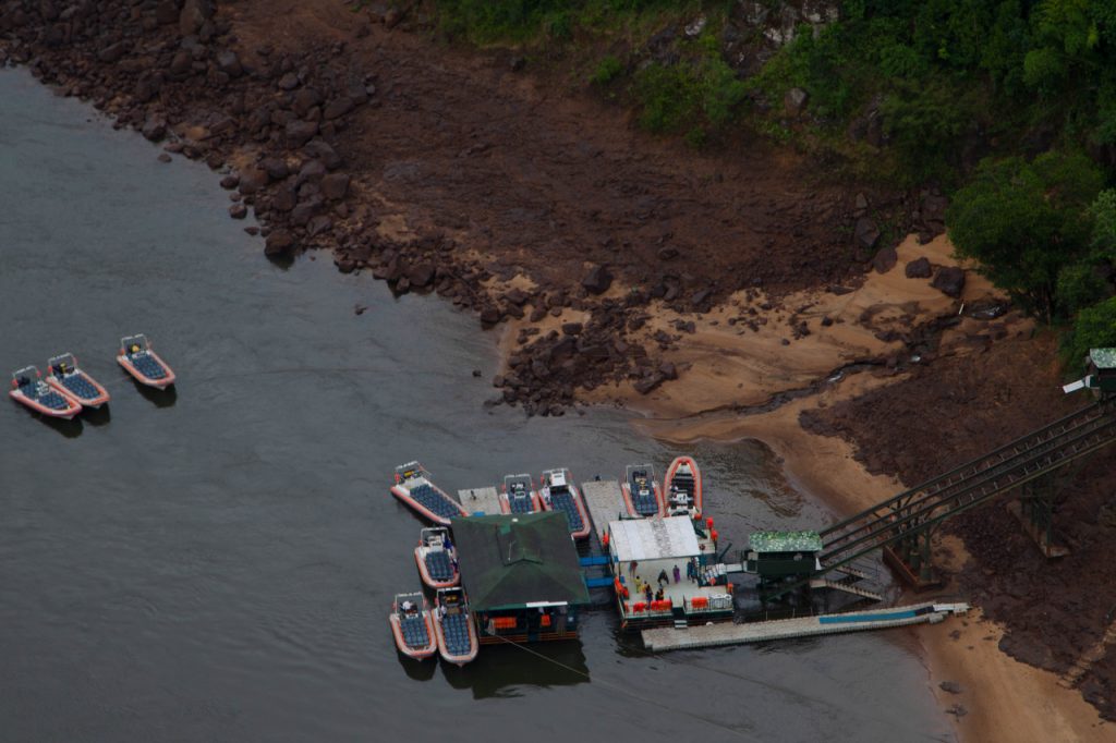 Barcos do Macuco operam normalmente no rio Iguaçu 1 porto macuco