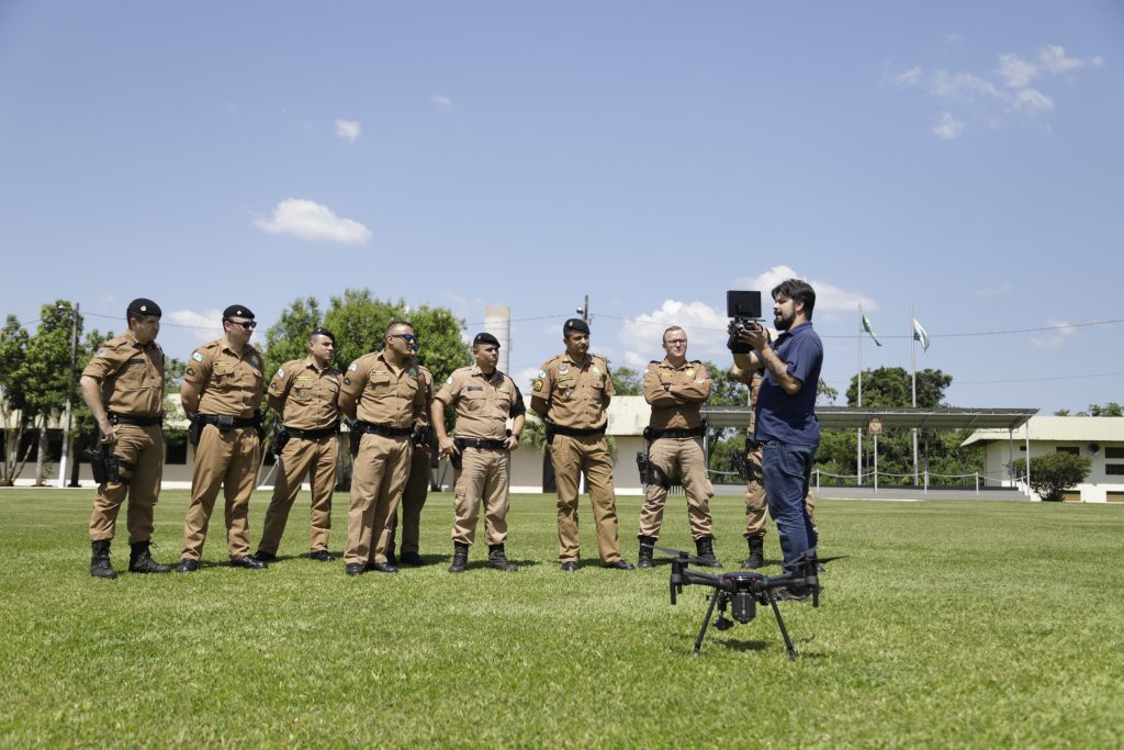 PTI capacita policiais militares de Foz do Iguaçu sobre uso de drones na segurança pública 3 Drones 14Batalhao