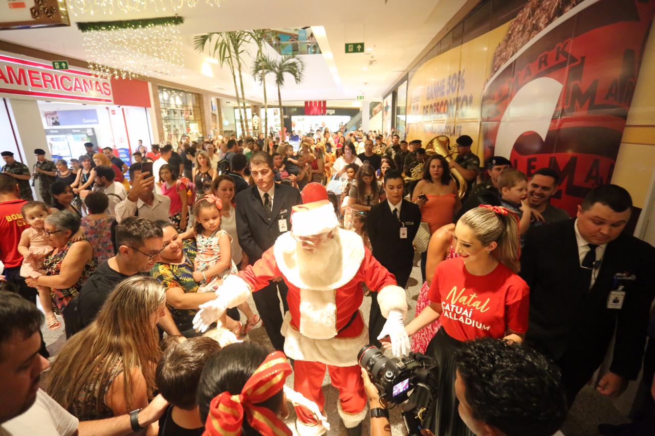 Papai Noel Catuaí Palladium 2019 interno