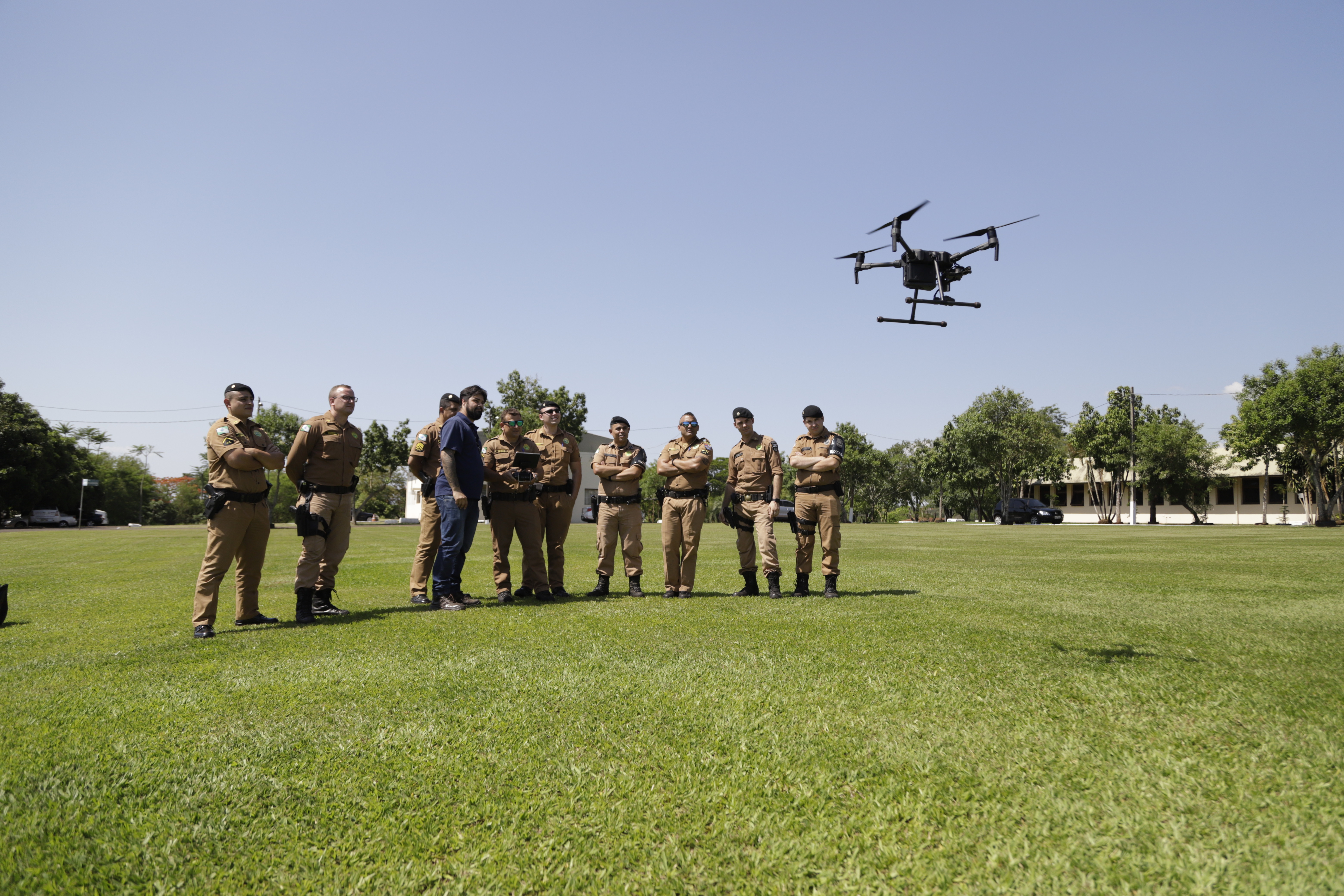 Policiaismilitares drones PTI