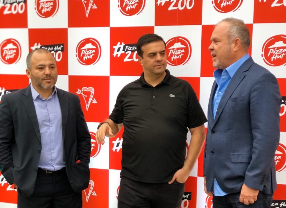 inauguracao pizza hut