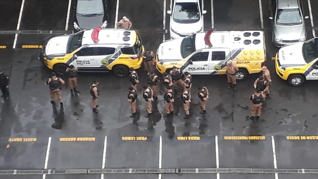 Segurança reforçada na Assembleia Legislativa para concluir votação da reforma da previdência. Veja fotos! 5 seguranca alep5