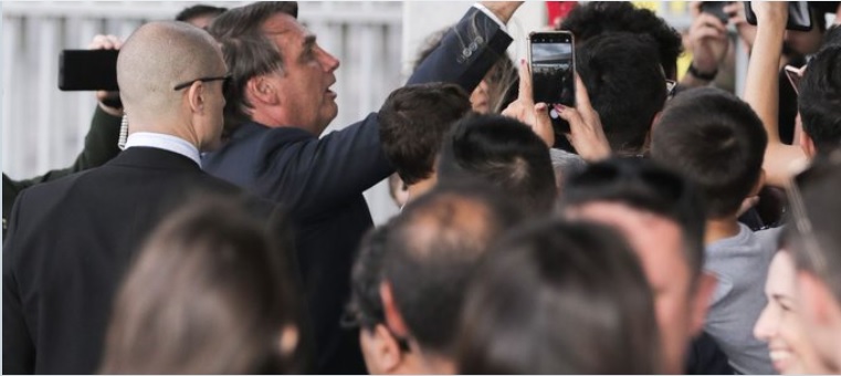 bolsonaro sem entrevista