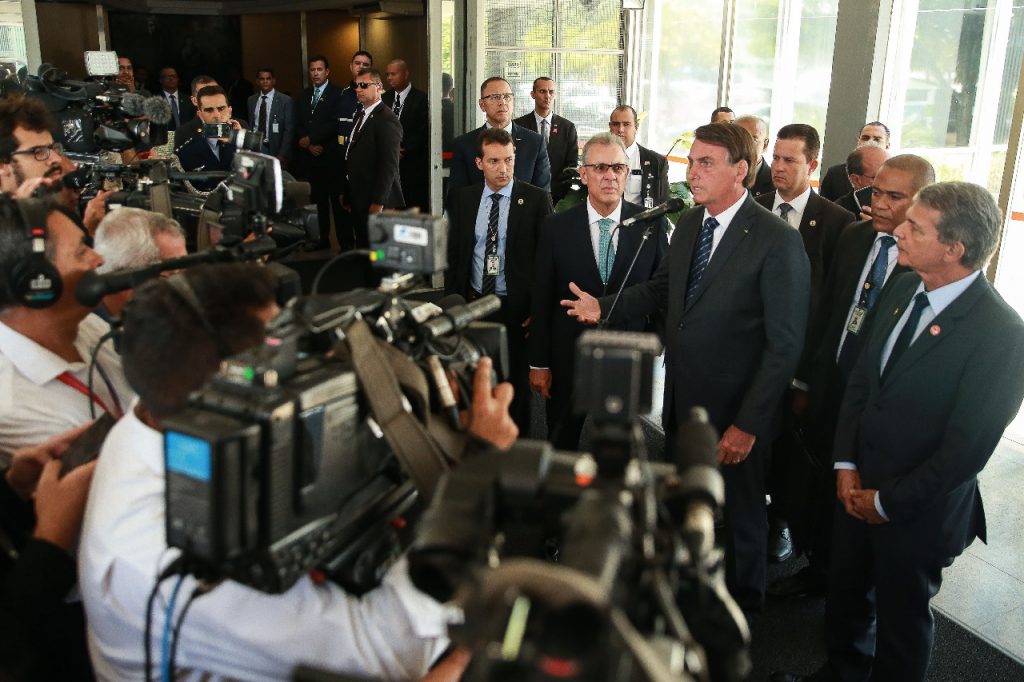 Bolsonaro recebe ministro e diretor de Itaipu para discutir assuntos do setor de energia 2 bolsonaro silva e luna