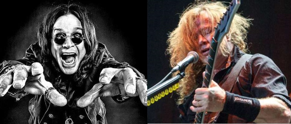 ozzy e mustaine