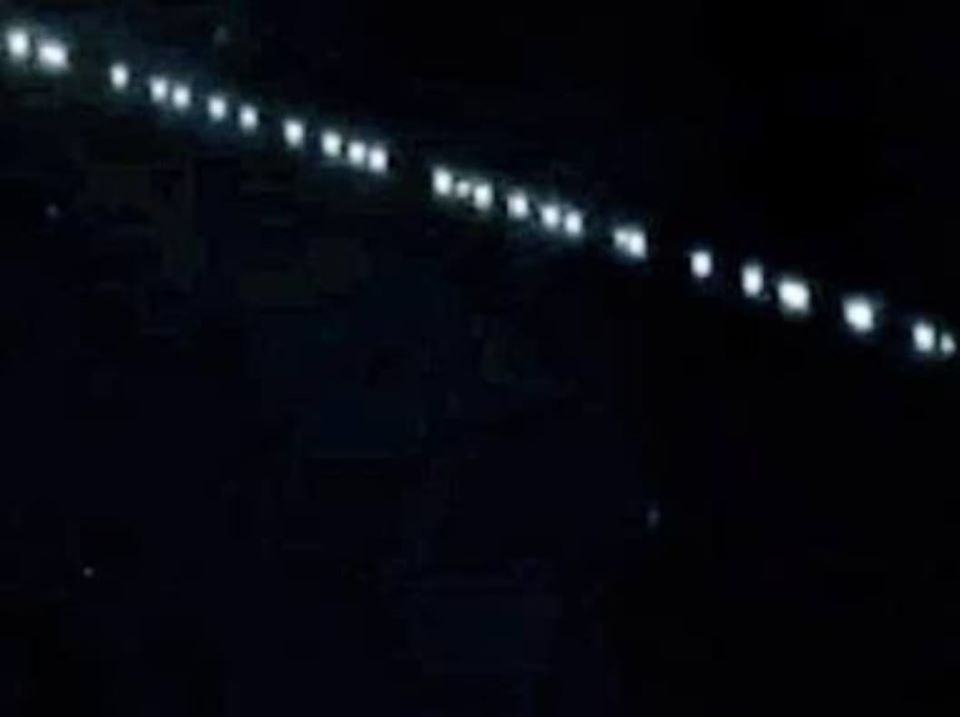 pontos luminosos