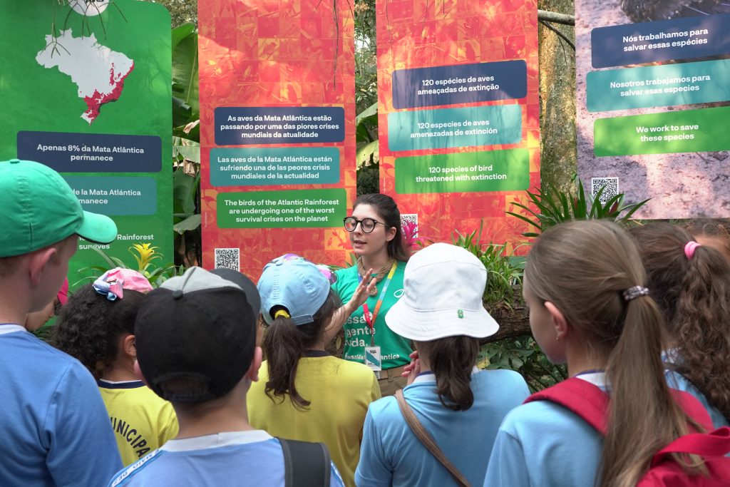 Volta às aulas com aprendizado prático no Parque das Aves de Foz do Iguaçu 2 DSC09771