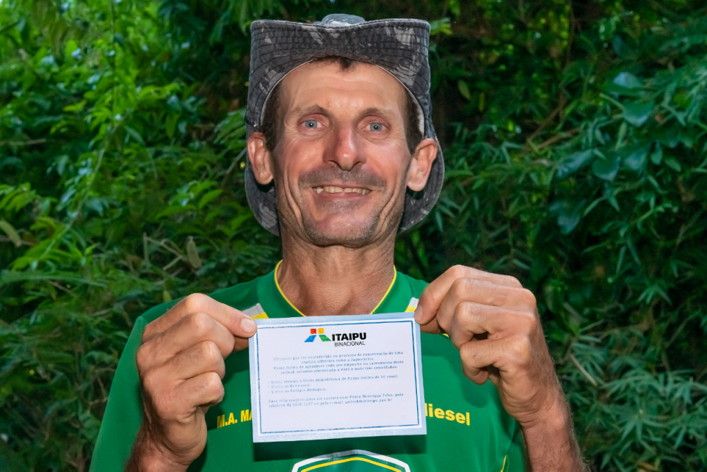 No Dia Mundial da Vida Selvagem, Itaipu e parceiros devolvem jaguatirica à natureza. Veja fotos! 3 itaipu jaguatirica2