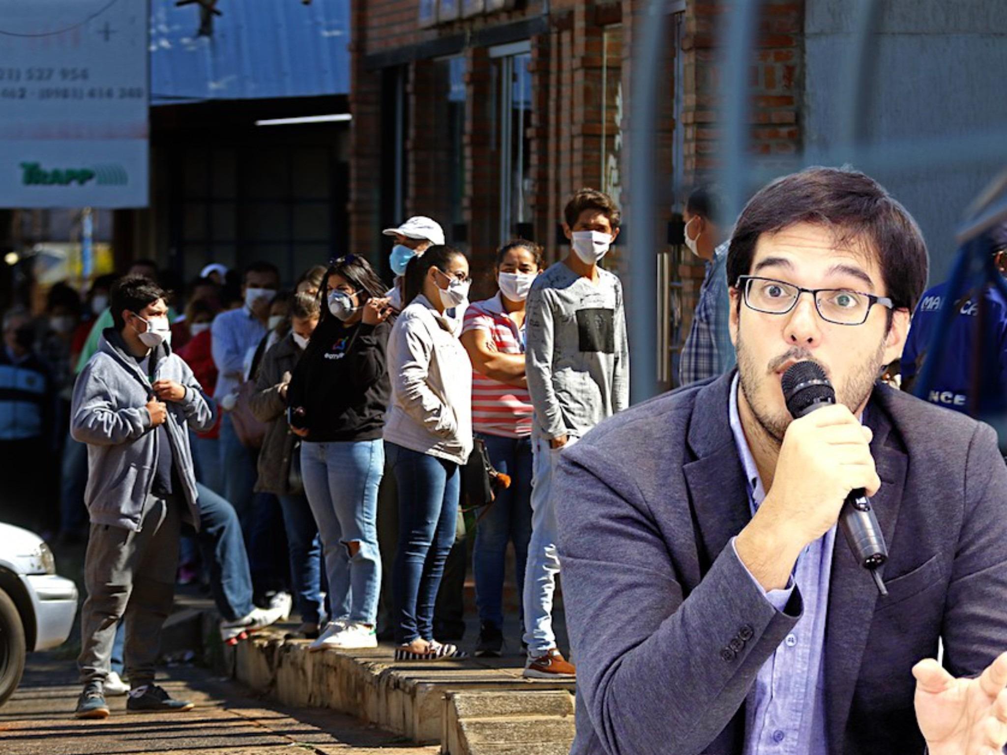 Diretor geral de Vigilância Sanitária do Ministério da Saúde do Paraguai Guillermo Sequera Foto Lanacion