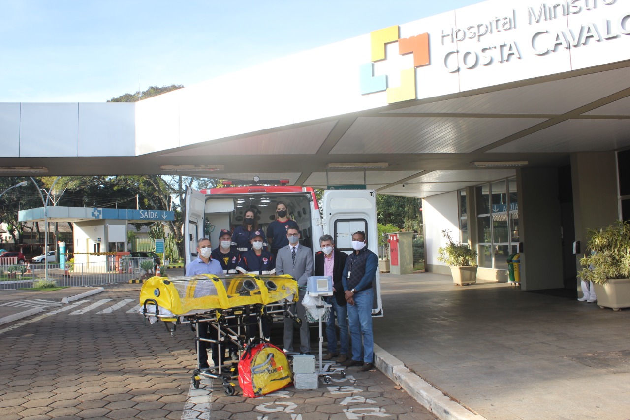 Doação de equipamentos covid Foto HMCC 1