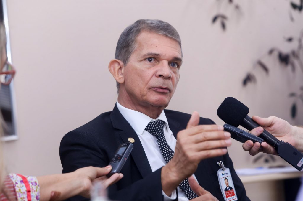 46 anos: usina de Itaipu reconfigura o desenvolvimento de Foz do Iguaçu e de todo o Oeste do Paraná 1 General Joaquim Silva e Luna diretor geral brasileiro da Itaipu Binacional. Foto Nilton Rolin Itaipu Binacional.