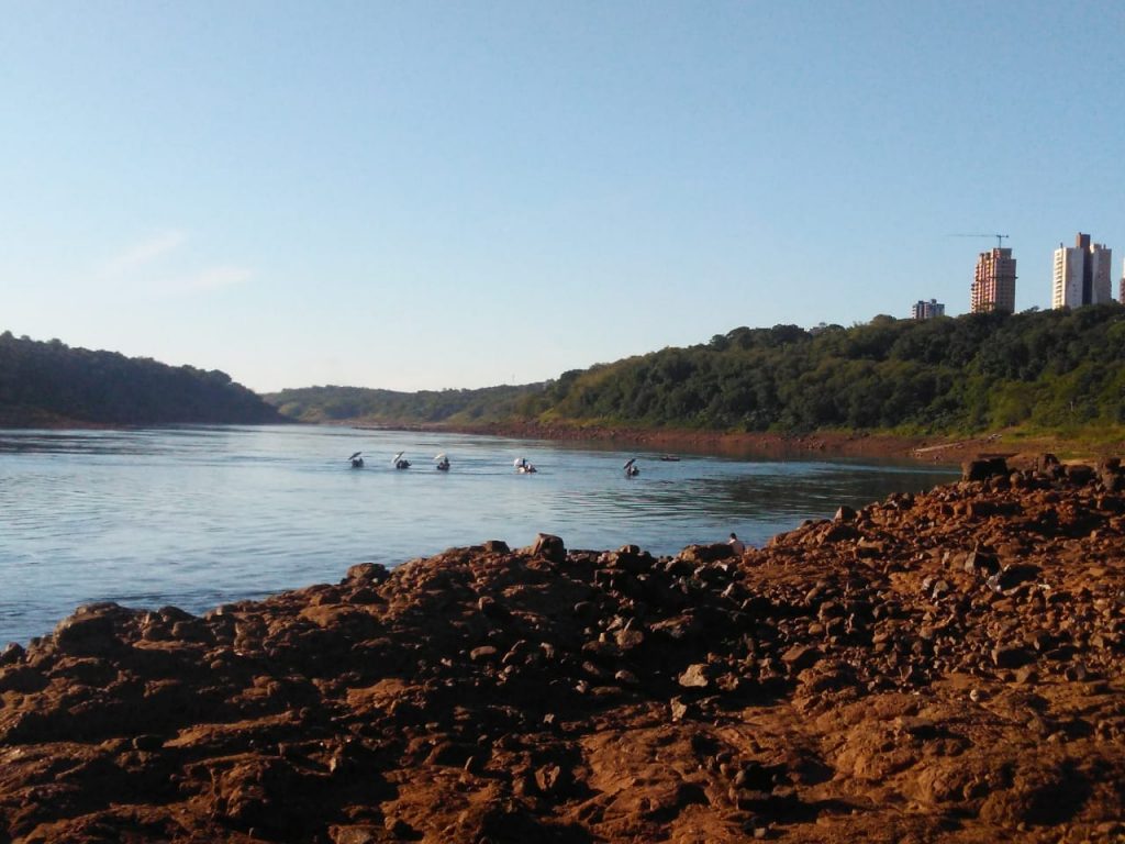 Moradores aproveitam baixa vazão para 'reencontrar' as barrancas dos rios de Foz do Iguaçu. VEJA FOTOS! 8 barranca rio parana8