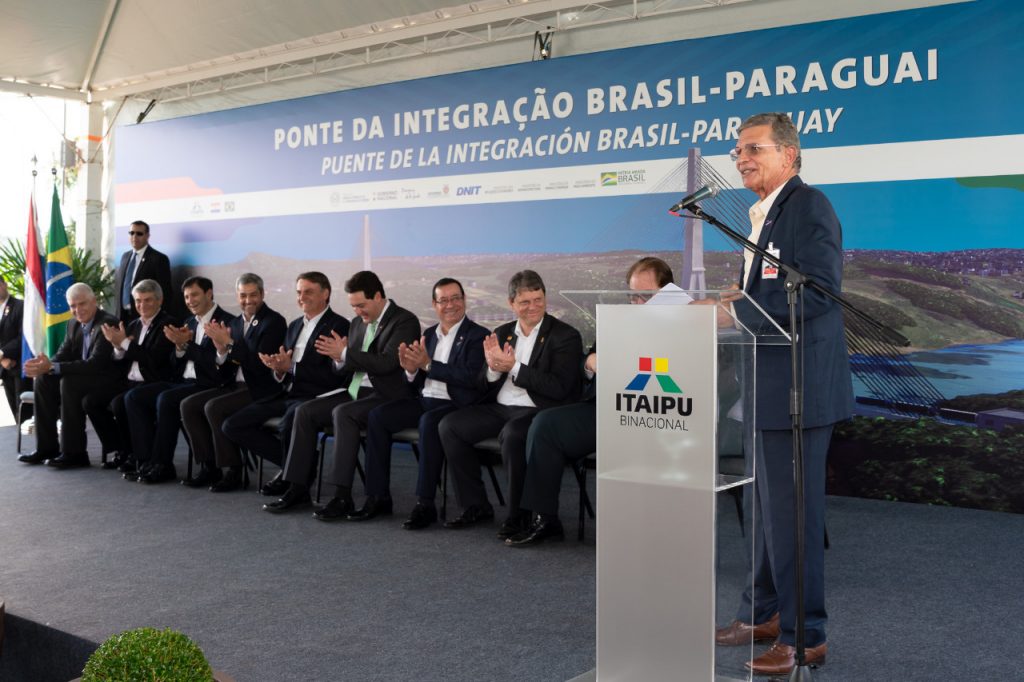 Do sonho à realidade: Completa um ano lançamento da pedra fundamental da nova ponte Brasil e Paraguai 2 segunda ponte3