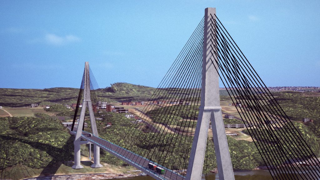 Do sonho à realidade: Completa um ano lançamento da pedra fundamental da nova ponte Brasil e Paraguai 3 segunda ponte4