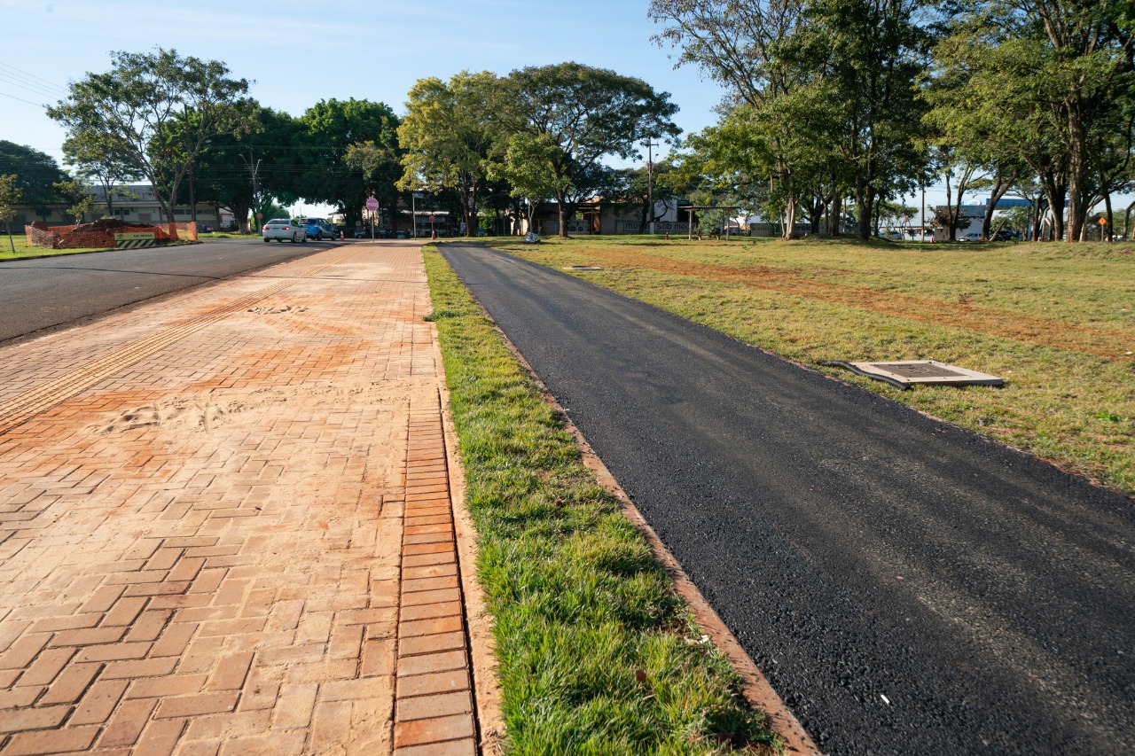 Obra parcialmente concluída nas imediações do CTG Charrua Fotos Sara Cheida Itaipu Binacional 1