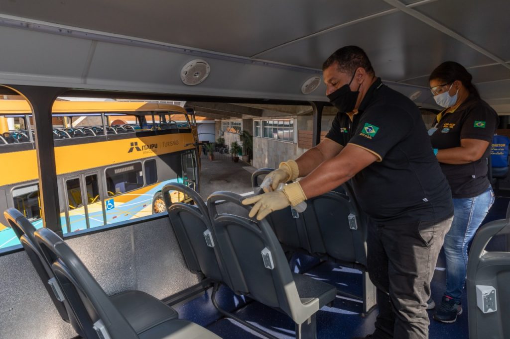 Primeiros visitantes de Itaipu, na retomada do turismo, elogiam segurança e querem voltar 1 Turismo Itaipu Foto Kiko Sierich
