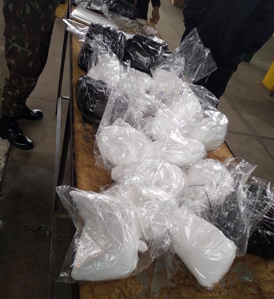 65 quilos de cocaína são apreendidos na Ponte Internacional da Amizade em Foz do Iguaçu 2 Apreensão RF 1