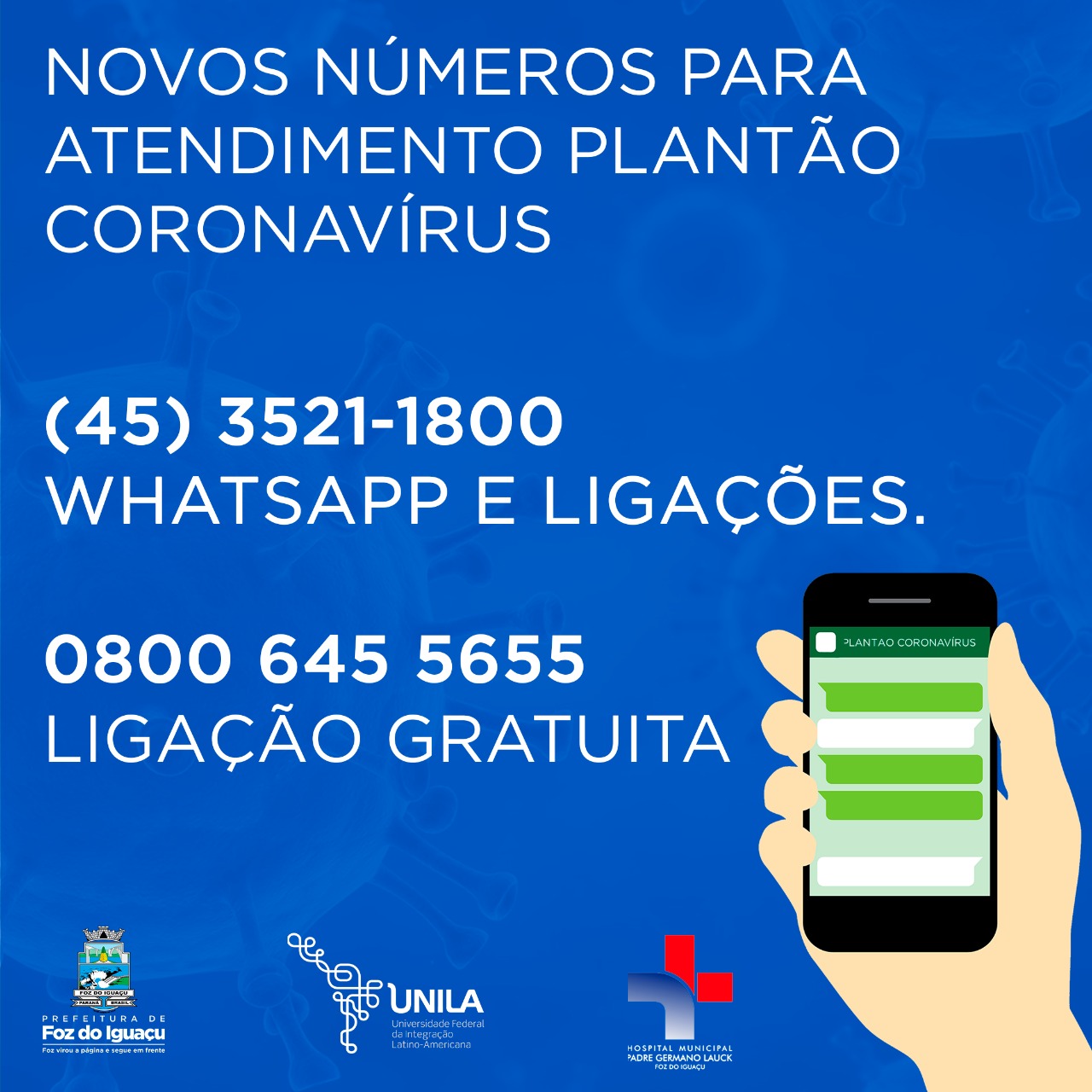 Atendimento Plantão Coronavírus