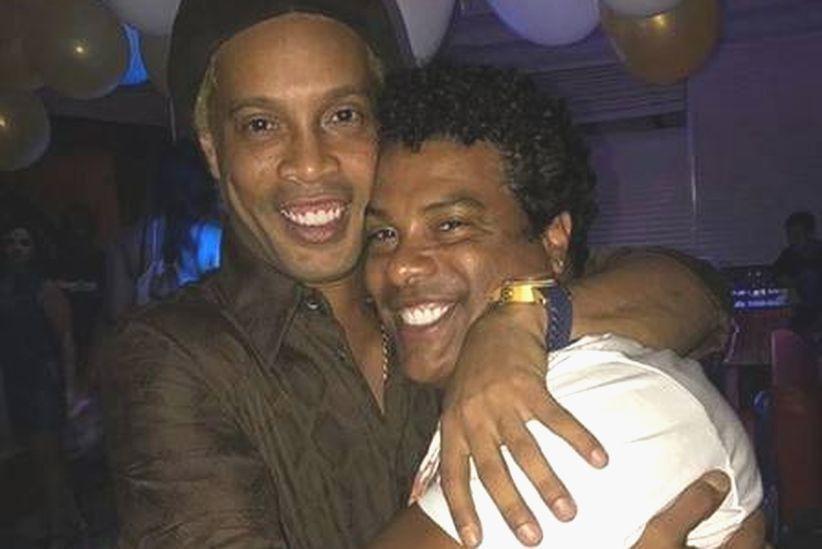 Ronaldinho e Roberto Foto Instagran do jogador