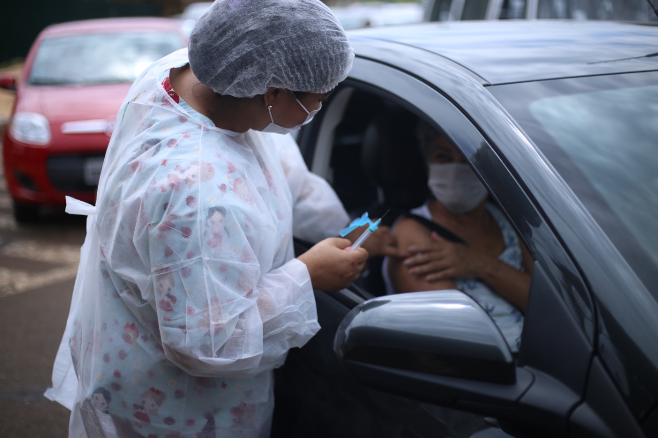 Vacinação drive thru