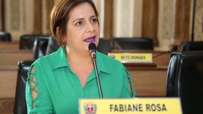 Vereadora Fabiane Rosa