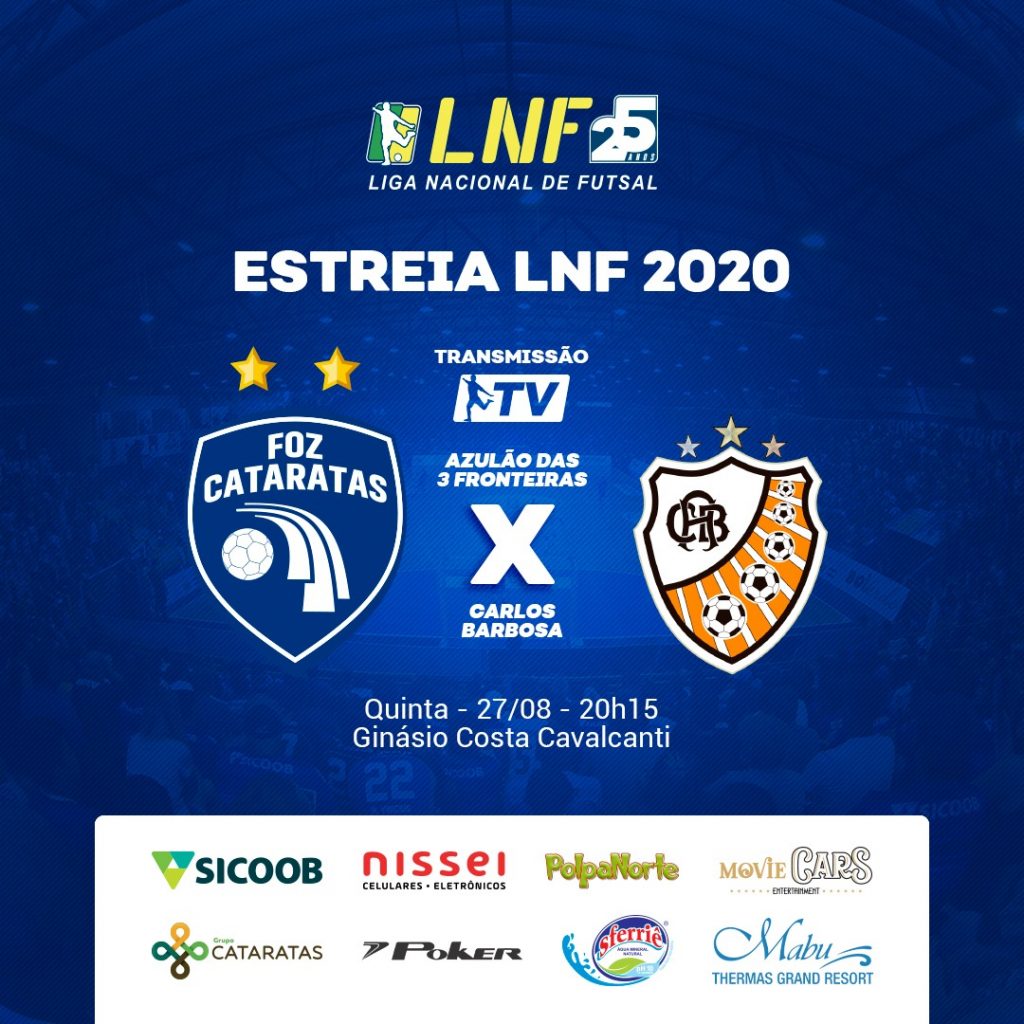 Foz Cataratas Futsal traz de volta a emoção para a cidade 3 Foz Futsal Foto Nilton Rolin 3