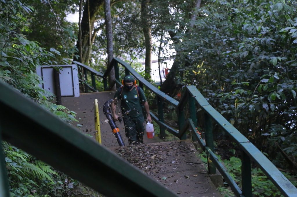 Zelo e cuidado, como as Cataratas estão sendo preparadas para atender bem os visitantes. Veja fotos! 1 preatativos cataratas 2