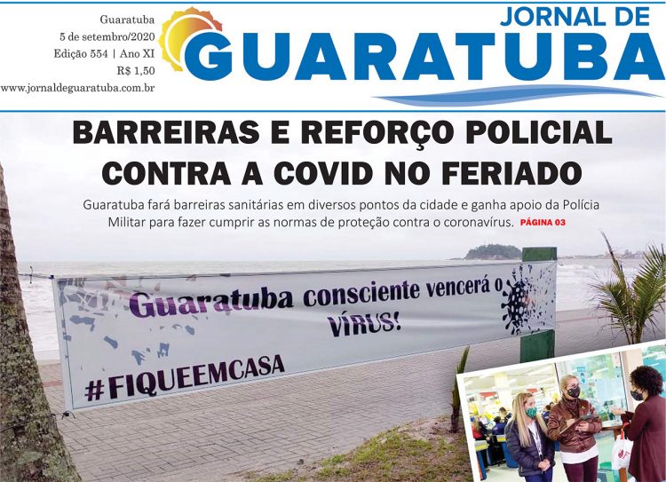 Guaratuba fica em casa