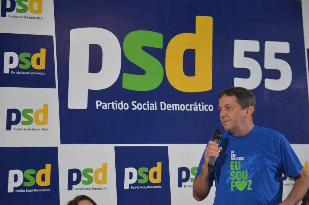 Eleições 2020: PSD oficializa o prefeito Chico Brasileiro na disputa pela reeleição em Foz do Iguaçu 2 chico brasileiro 2