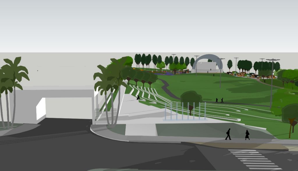Novo parque de lazer: revitalização do Gramadão da Itaipu começa em outubro. Veja imagens do projeto! 5 novo parque itaipu foz4