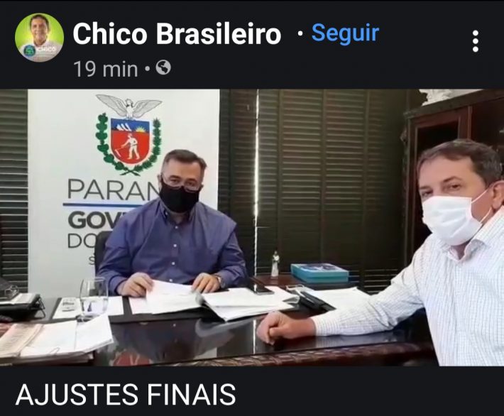Chico Brasileiro e Beto Preto Foto Divulgacao Redes Sociais