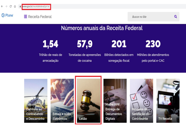 Leilao Receita Federal