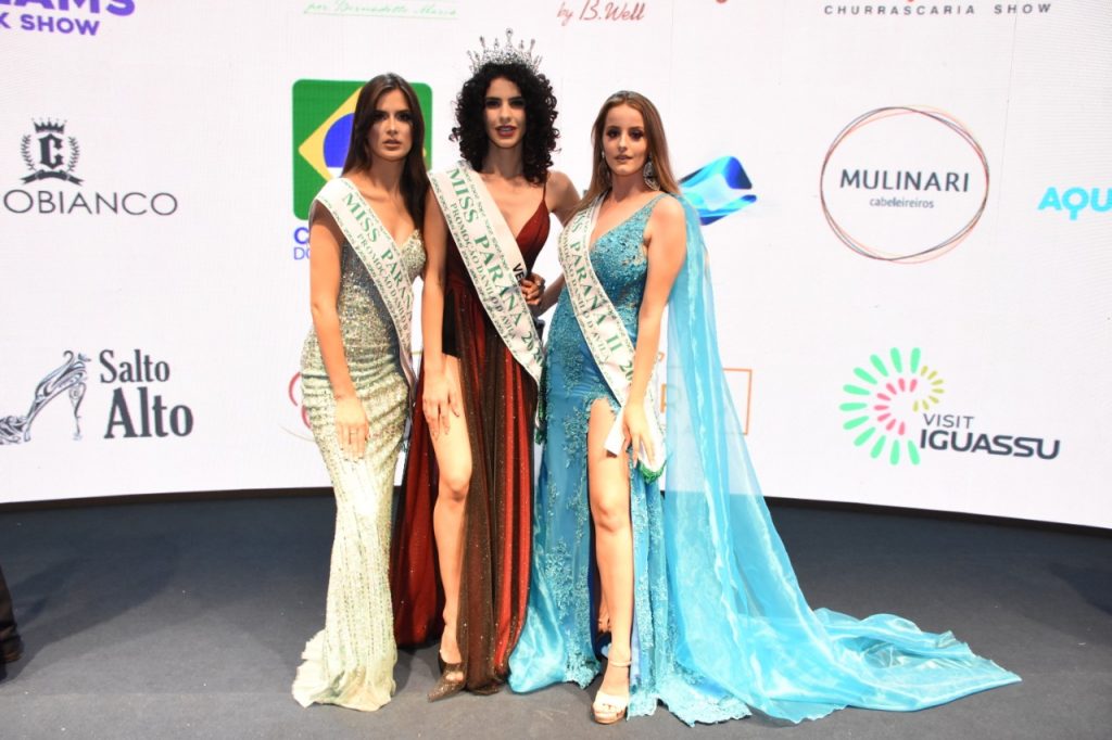 5 Finalistas do Miss Parana Globo 2020 Laura Benites de Curitiba Maria Rita de Vere e Raquel Azevedo de Foz do Iguacu
