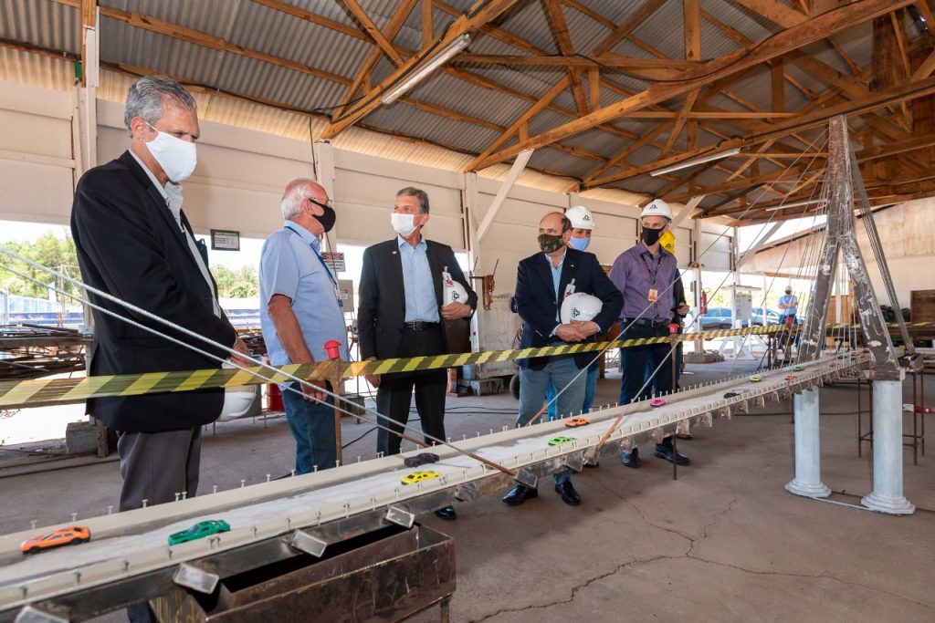 Diretores de Itaipu acompanham andamento de obras estruturantes financiadas pela empresa em Foz 3 Obras Itaipu Fotos Rubens Fraulini Itaipu Binacional 2