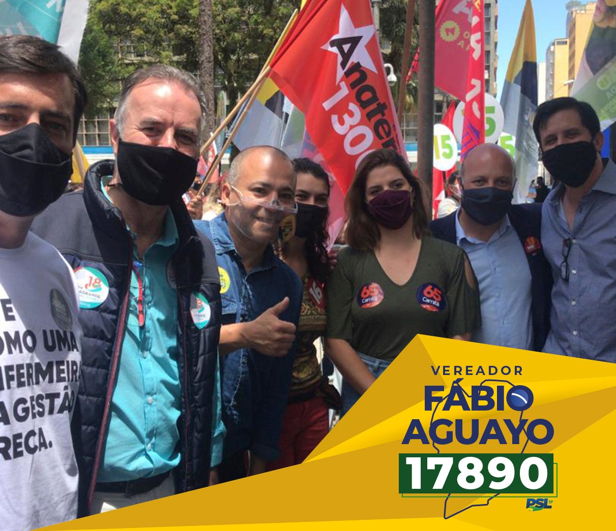 fabio aguayo e candidatos