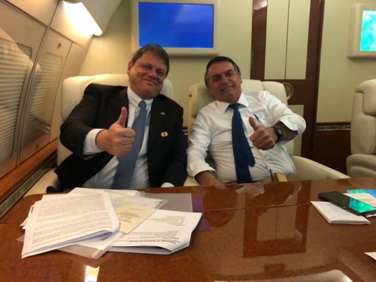 tarcisio e bolsonaro