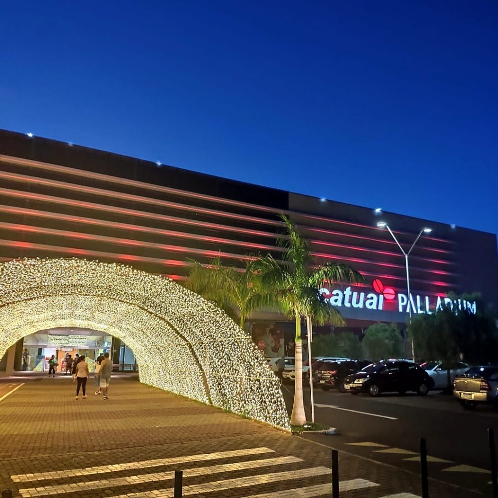 Abertura do Natal acontece neste sábado, 07, no Shopping Catuaí Palladium de Foz do Iguaçu 1 tunel de luzes