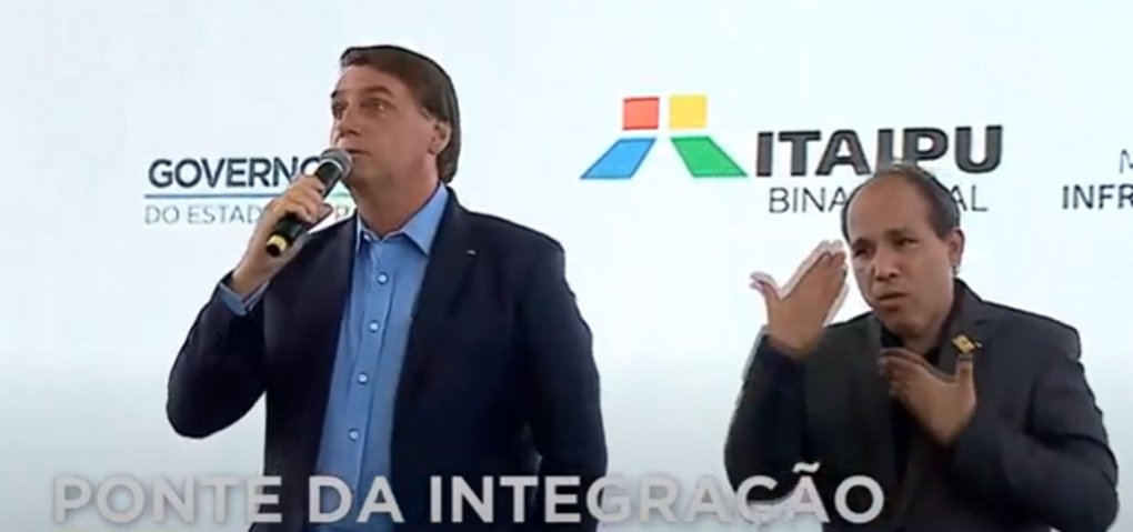 Jair Bolsonaro Foz do Iguacu Foto Reproducao TV Brasil