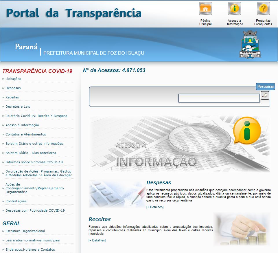 Portal da transparencia