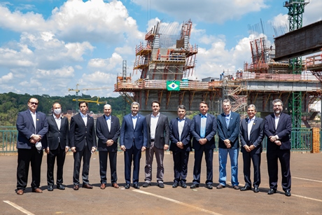 Visita Bolsonaro Itaipu