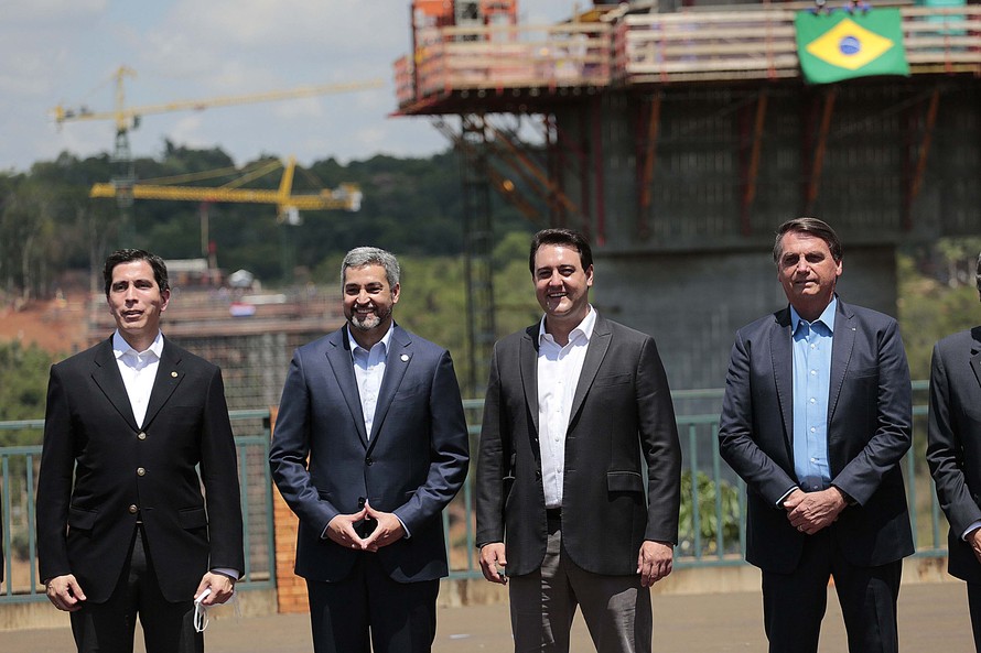 Visita ponte da integracao Foto JONATHAN CAMPOS AEN