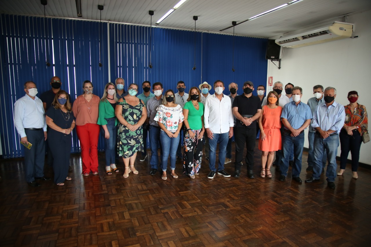 Reuniao prefeitura de Foz