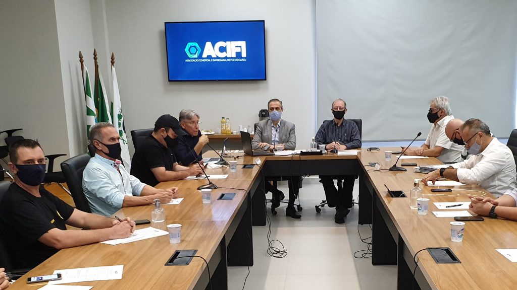 ACIFI amplia mobilização pela redução do pedágio do Paraná e convoca instituições de Foz do Iguaçu 2 2 Presidente da ACIFI Faisal Ismail e presidente do Conselho Superior Walter Venson Foto Divulgacao
